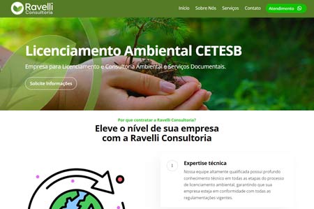 Imagem sobre criação de site consultoria ambiental