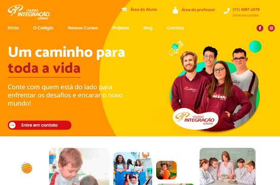 Imagem sobre criação de site para escolas